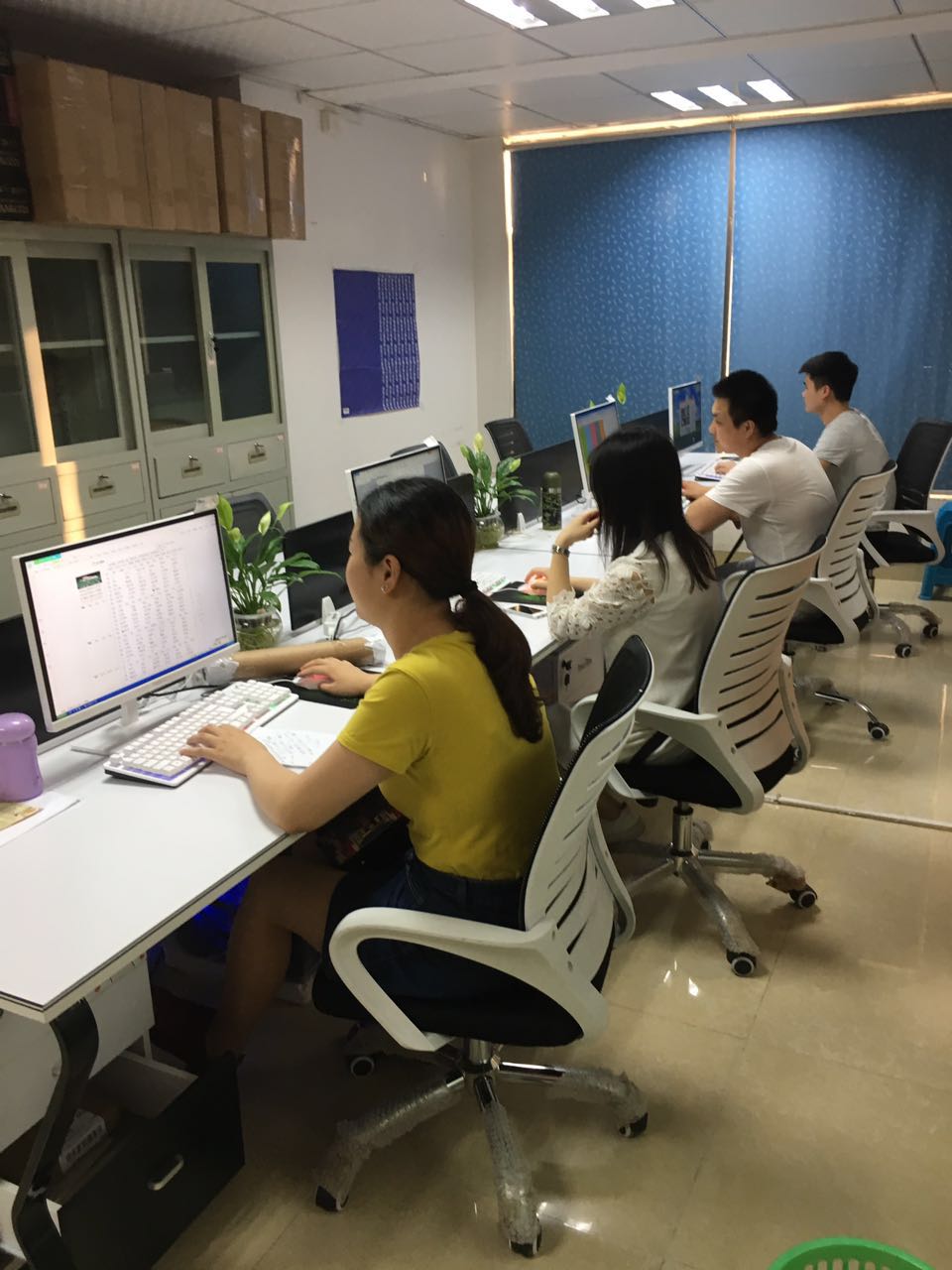 公司客服工作環境實景